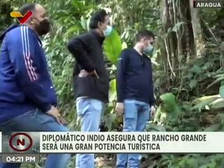 Embajador de India en Venezuela aseguró que el Parque Nacional Henri Pittier tiene gran potencial turístico