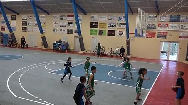 08.02.2022 U09 Mini Poussins Mixte 1 Tursan Basket Chalosse 1 - Bas Armagnac 1e Partie