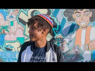 أبو كف رقيق وصغير.. رضا جرافيتي يزين شوارع القاهرة بالتراث النوبي