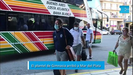 Gimnasia llegó a Mar del Plata