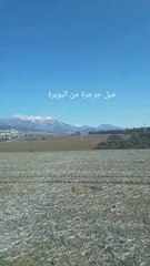 جبل جرجرة في شهر ديسمبر
