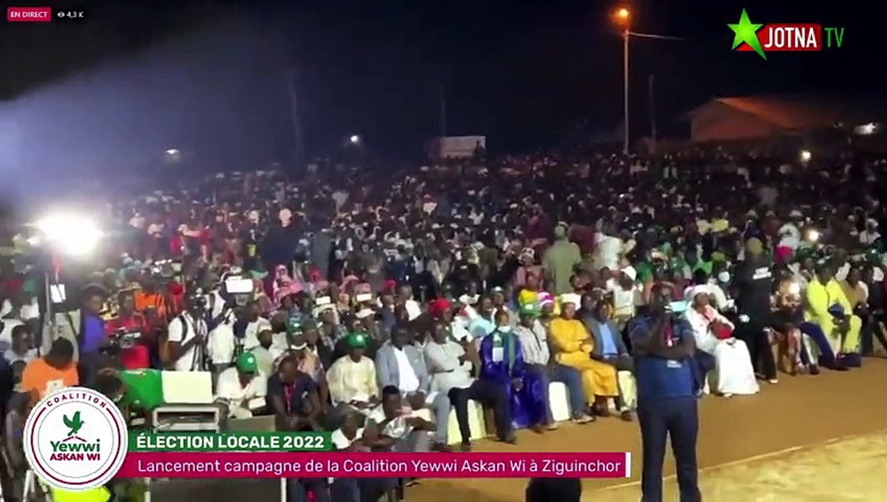 Lancement de la campagne de la coalition Yewwi Askan Wi à Ziguinchor: le discours de Guy Marius Sagna
