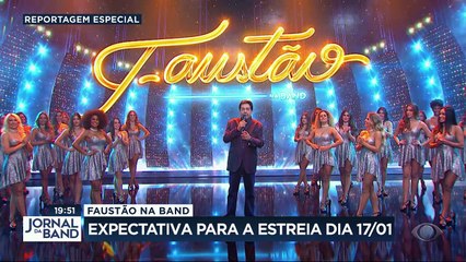 Télécharger la video: O Brasil aguarda ansioso pela estreia do Faustão na Band. Só faltam nove dias! todo mundo tem alguma história pra contar do apresentador que conquistou gerações. #BandJornalismo