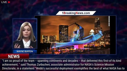 James Webb Space Telescope successfully unfolds its giant gold mirror in space - 1BREAKINGNEWS.COM