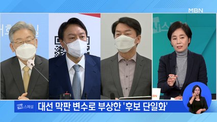 15% 찍은 안철수, 윤석열 제치나? [시사스페셜]