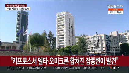 "동지중해 키프로스서 델타·오미크론 합쳐진 잡종변이 발견"