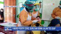 Pasca Satu Siswa Positif Covid-19, Warga Sekolah SDN Sidorejo 01 Jalani Tes Swab