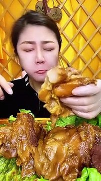 ASMR MUKBANG Spicy Food Burst So Delicious Yummy Food Chinese Eating Show Xiao Wei Mukbnag #1