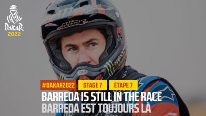 Despite the pain, Barreda is still here! - Étape 7 / Stage 7 - #DAKAR2022