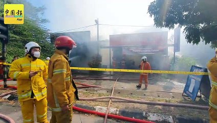 农历新年不到一个月 2店火灾 烧毁80%