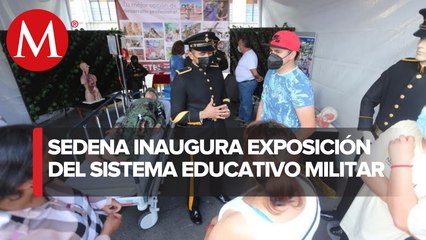 Sedena inaugura primera exposición del Sistema Educativo Militar