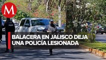 Comando armado lesiona a mujer policía durante tiroteo en Jalisco