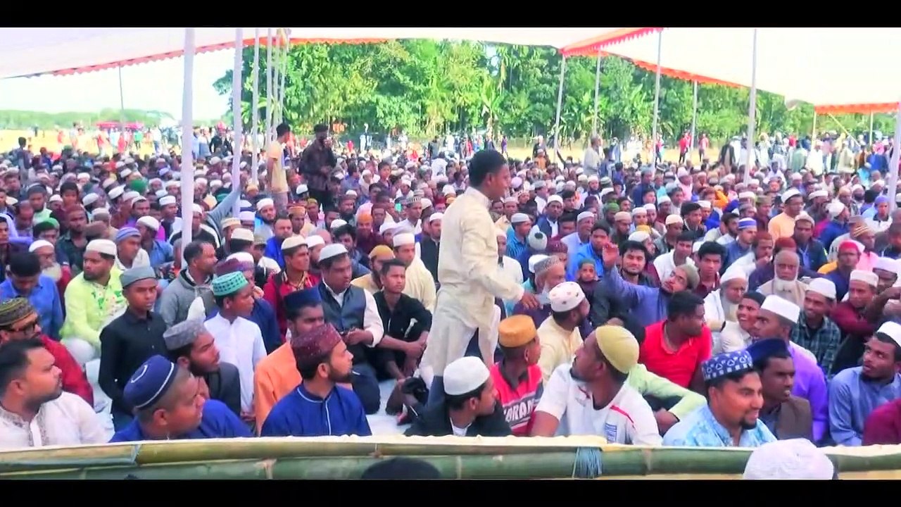 আব্বাসী হুজুরের মাহফিলে লাখো জনতার ঢল। আনরপুর-বিশঘর, বিশ্বনাথ, সিলেট