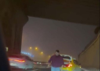 TEM Otoyolu'nda beyzbol sopalı taksici dehşeti