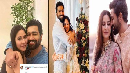 Katrina Kaif ने पति  Vicky Kaushal संग मनाई वन मंथ एनिवर्सरी, Photo शेयर कर लिखा नोट | FilmiBeat
