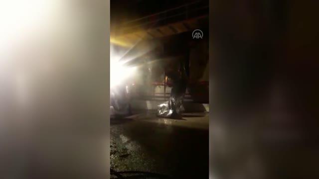 Son dakika: Soğuk hava deposunda çıkan yangın hasara yol açtı