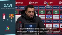 Xavi frustriert: Haben immer noch Probleme