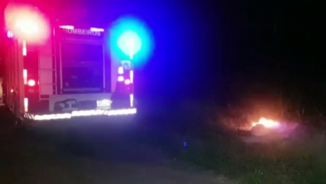 Corpo de Bombeiros é acionado para combater incêndio em vegetação no Quebec