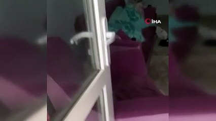 Neye uğradığını şaşırdı... Uyuyakalan gence itfaiye sürprizi