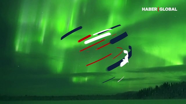 Kuzey Işıkları'nın hayran bırakan güzelliği böyle görüntülendi