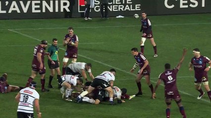 TOP 14 - Essai de Setariki TUICUVU (CAB) - CA Brive - Union Bordeaux-Bègles - J15 - Saison 2021/2022