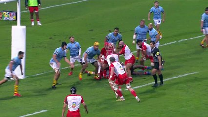 TOP 14 - Essai de Tomas CUBELLI (BO) - Biarritz Olympique - USA Perpignan - J15 - Saison 2021/2022