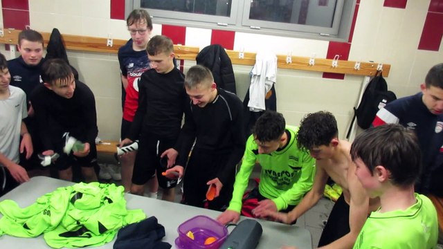 U15 Cri de victoire à Flers Vda le 08.01.2022