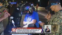 COMELEC checkpoints, nakalatag para tiyaking nasusunod ang gun ban at masita ang iba pang paglabag | 24 Oras Weekend