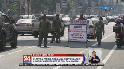 Election period, simula na ngayong araw | 24 Oras Weekend