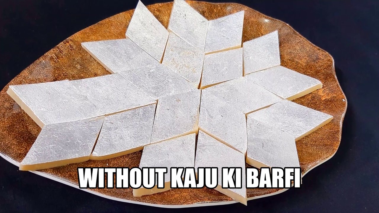 Kaju barfi | how to make kaju ki barfi | Cook with Chef Amar