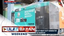 Satellite phones, water tanks at heavy duty generator ipinamahagi sa Mandaue