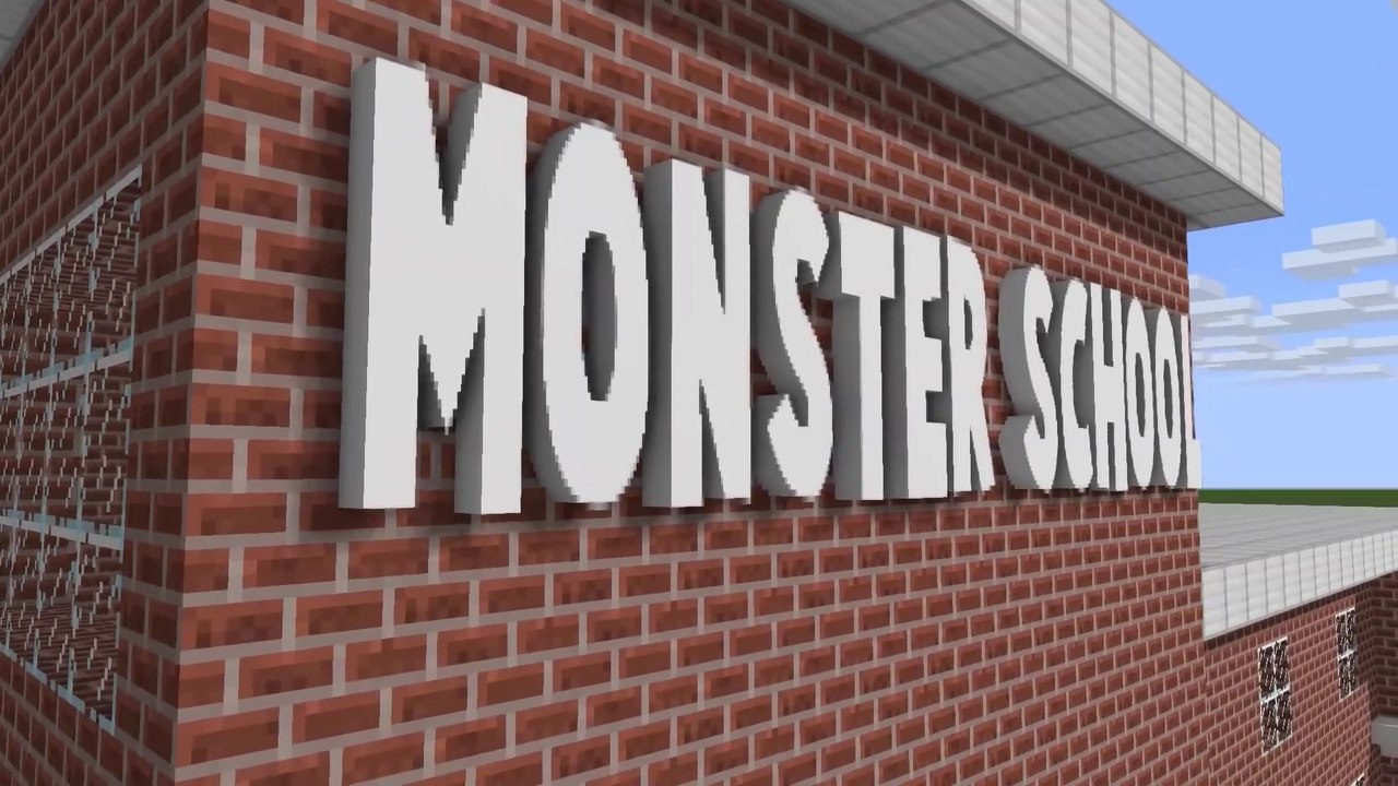 Monster School Hole.io CHALLENGE - Minecraft Animation