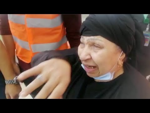 فاطمة كشري باكية في أول ظهور لها من داخل المستشفى : صعبت عليا نفسي