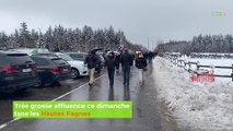 Très grosse affluence ce dimanche dans les Hautes Fagnes
