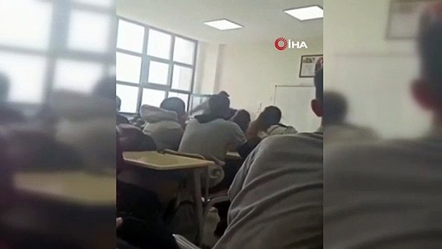 Sınıfta öğrencisini öldüresiye darp eden öğretmene inceleme