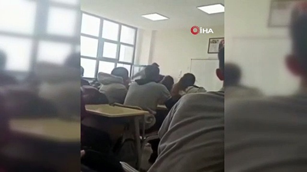 Sınıfta öğrencisini öldüresiye darp eden  öğretmene inceleme