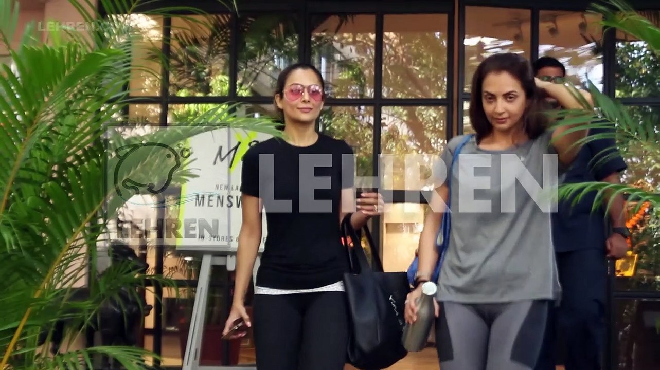 Oops! Karishma Tanna Falls While Doing Yoga, Watch Video