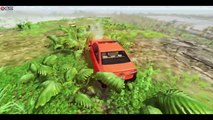 Cars VS STAİRS HILL - High Jump - BeamNG Drive