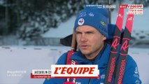 Jacquelin : « J'étais usé physiquement » - Biathlon - CM (H)
