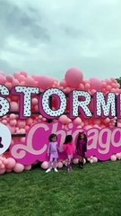 Kim Kardashian partage les images de la fête d'anniversaire de Chicago sur Instagram le 15 janvier 2022.