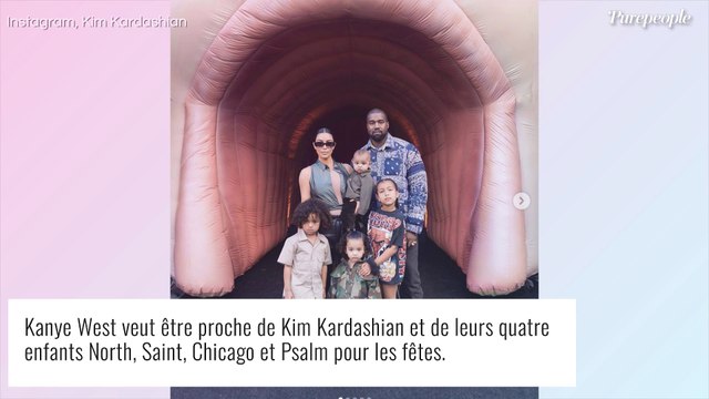 Kanye West exclu de la fête d'anniversaire de sa fille par Kim Kardashian : blessé, il finit par débarquer...
