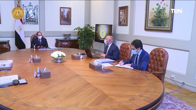الرئيس السيسي يتابع مشروعات وسائل النقل الجماعي الجديدة على مستوى الجمهورية