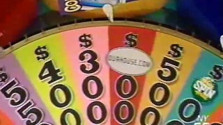 Wheel of Fortune - May 28, 2001 (Valoria/Brad/Michele)
