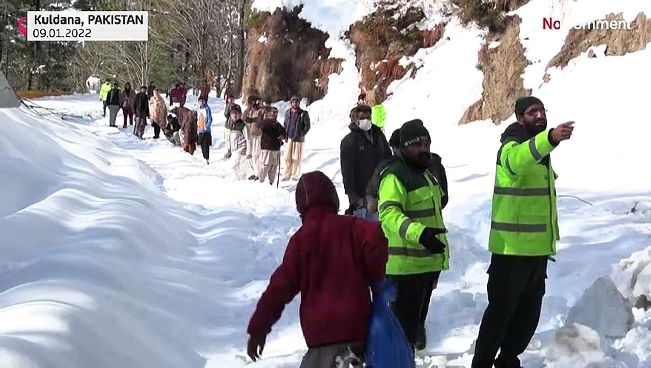 Schneemassen in Pakistan: Mehr als 20 Tote