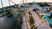 Kraken (Sea World Orlando Theme Park) - 4K Front Row Roller Coaster POV Video - New Paint for 2022!