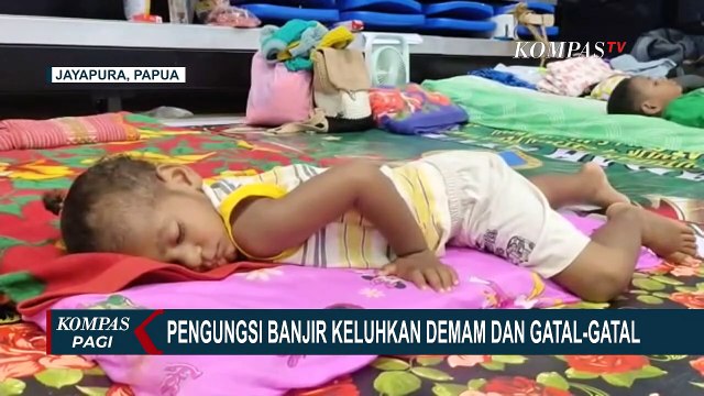 GOR Waringin di Jayapura Papua Tak Bisa Lagi Jadi Tempat Pengungsian Warga, Atap Sudah Ambruk!