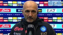 Napoli-Sampdoria 1-1 9/1/22 intervista post-partita Luciano Spalletti