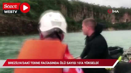 Download Video: Brezilya’daki tekne faciasında ölü sayısı 10’a yükseldi