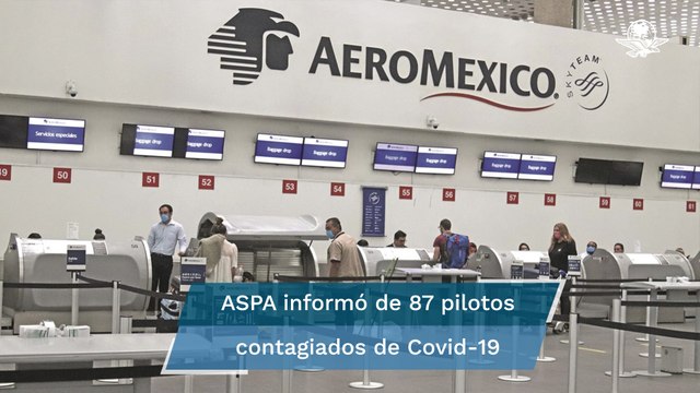 Por falta de personal, Aeroméxico lleva 32 vuelos cancelados este domingo