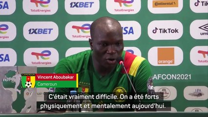 Groupe A - Aboubakar : "Nous avons gagné, c’est le plus important"